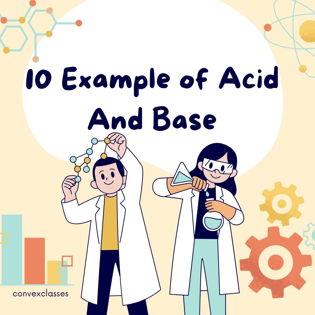 10 Example of Acid And Base