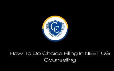 How To Do Choice Filling In NEET UG Counselling