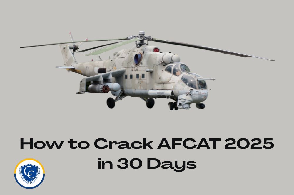 How to Crack AFCAT 2025 in 30 Days: Convex Classes Jaipur