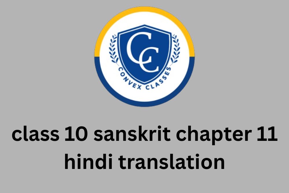 class 10 sanskrit chapter 11 hindi translation