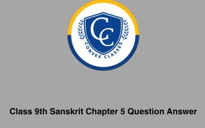 Class 9th Sanskrit Chapter 5 Question Answer