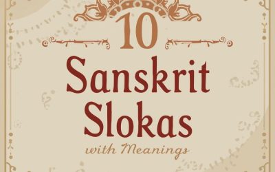 10 Slokas in Sanskrit with Meaning