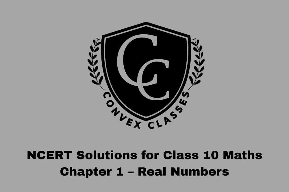 NCERT Solutions for Class 10 Maths Chapter 1 – Real Numbers