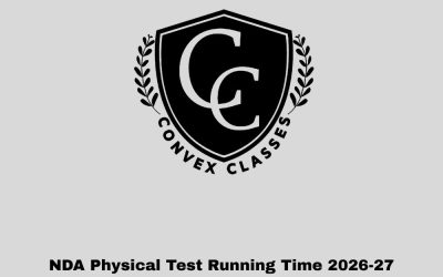 NDA Physical Test Running Time 2026-27: Male & Female Running Criteria Explained