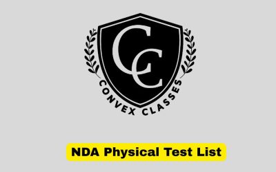 NDA Physical Test List | Convex classes Jaipur